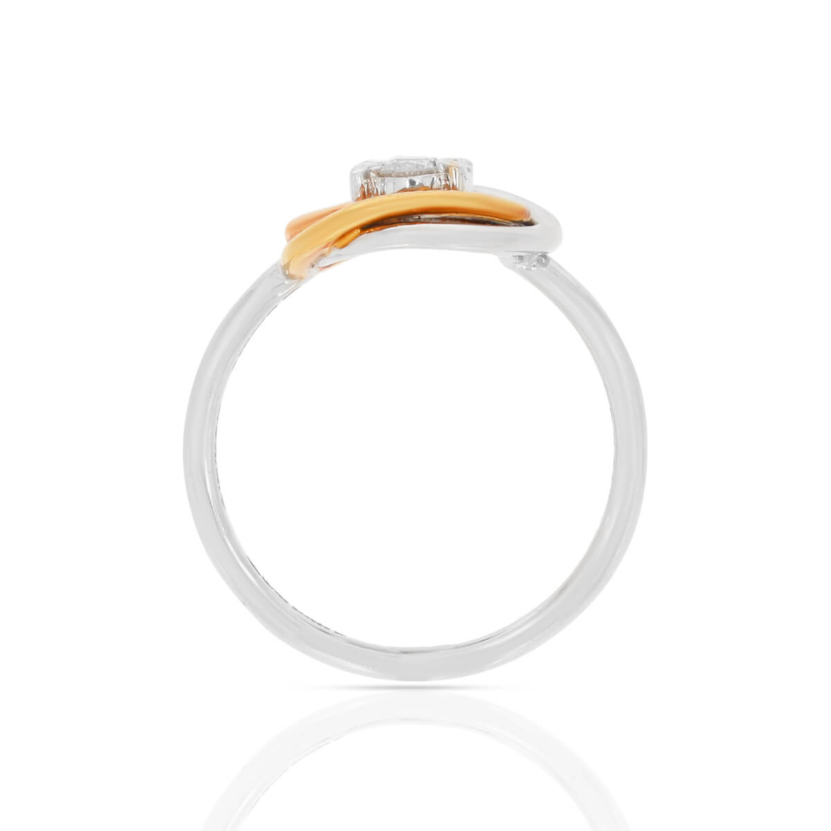 Radiant Swirl Ring for Women