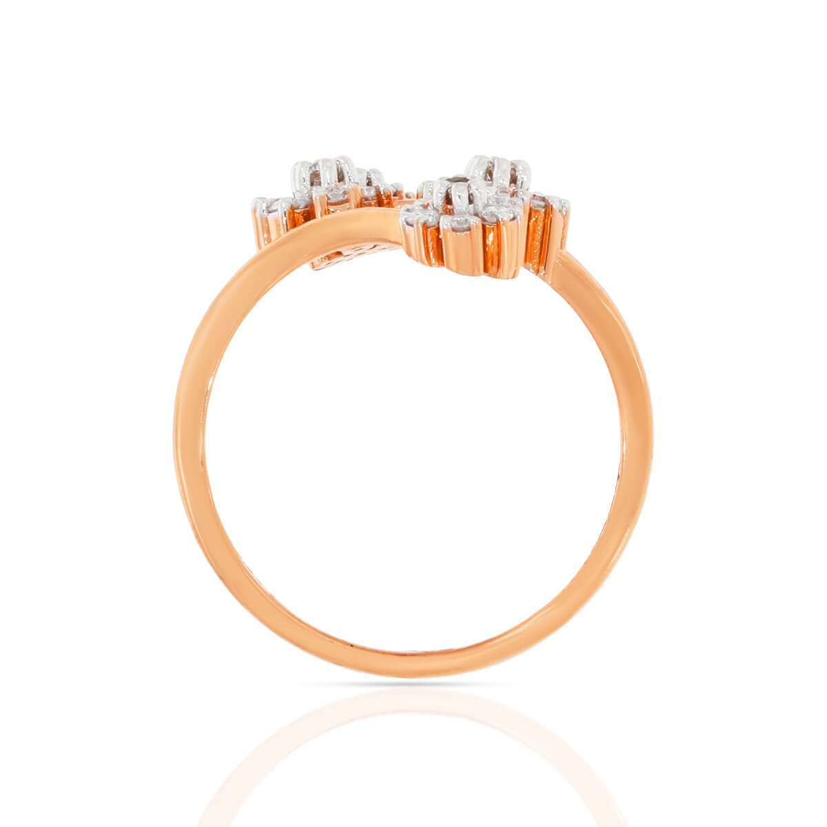 Charming Shiny Flowers Ring for Women