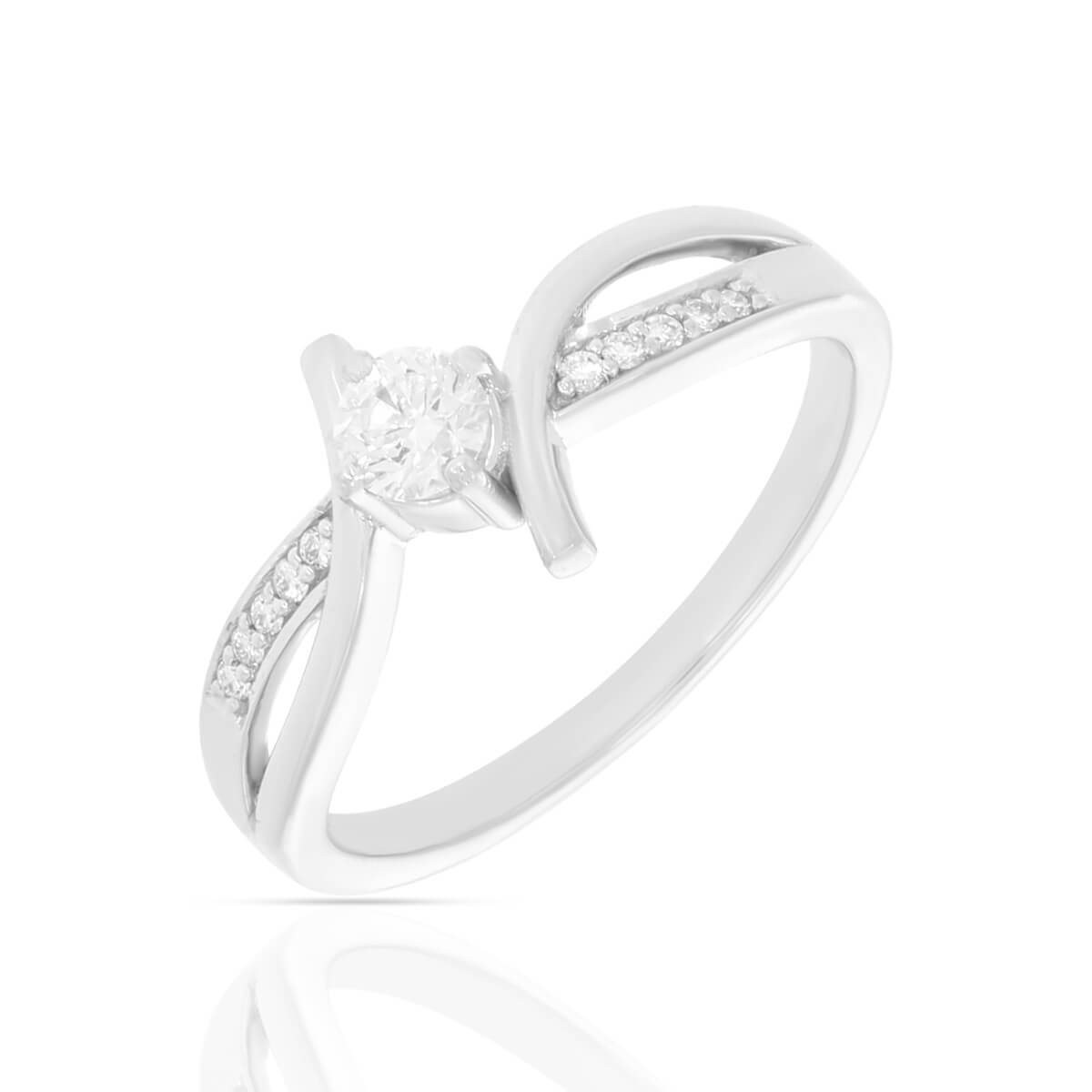 Modern Minimalist Diamond Engagement Ring for Women
