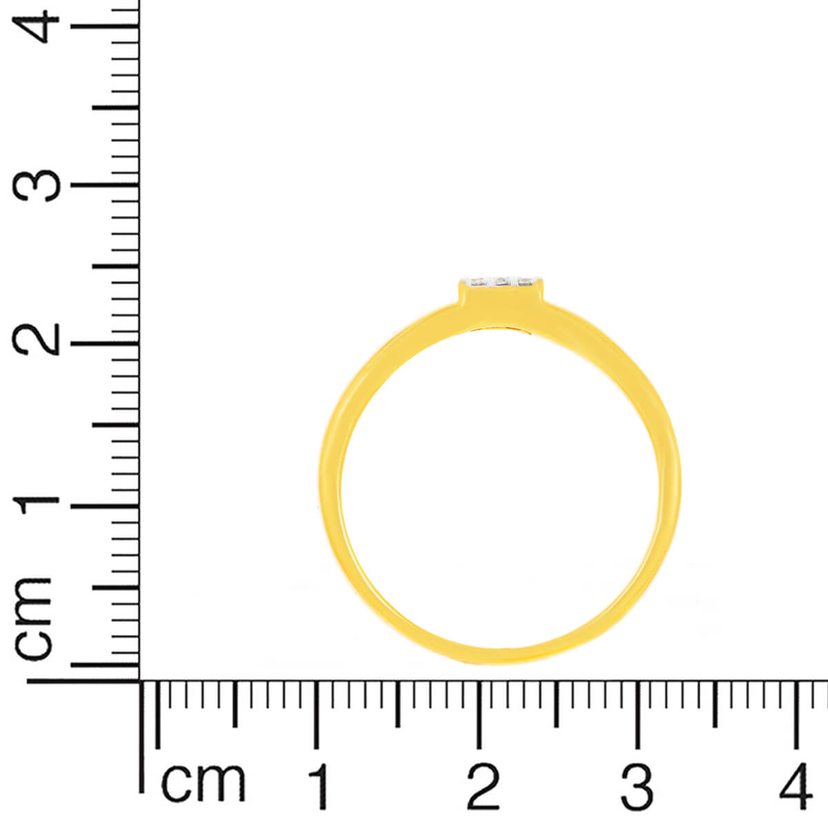 Radiant Simplicity Men Diamond Ring18K