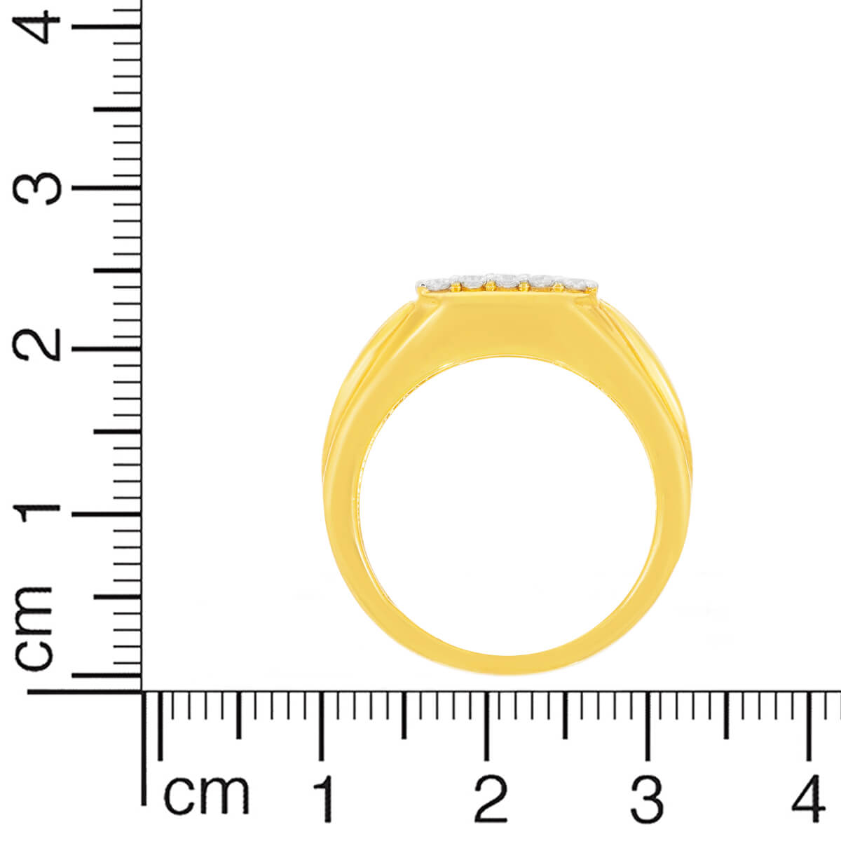 Luxurious Diamond Gold Ring