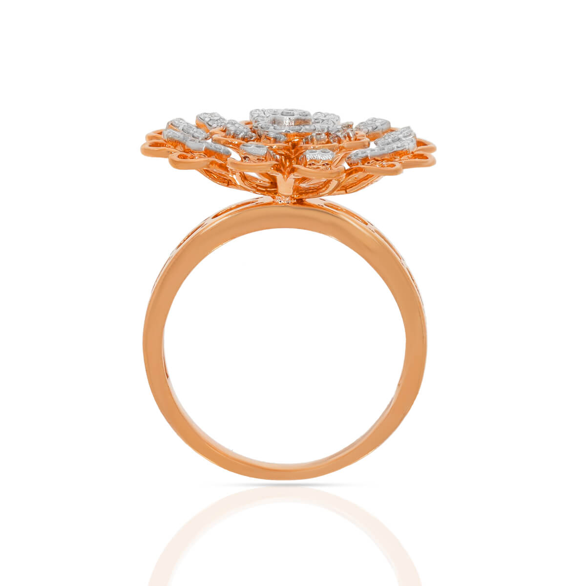Chroma Floweret Shimmer Ring for Women