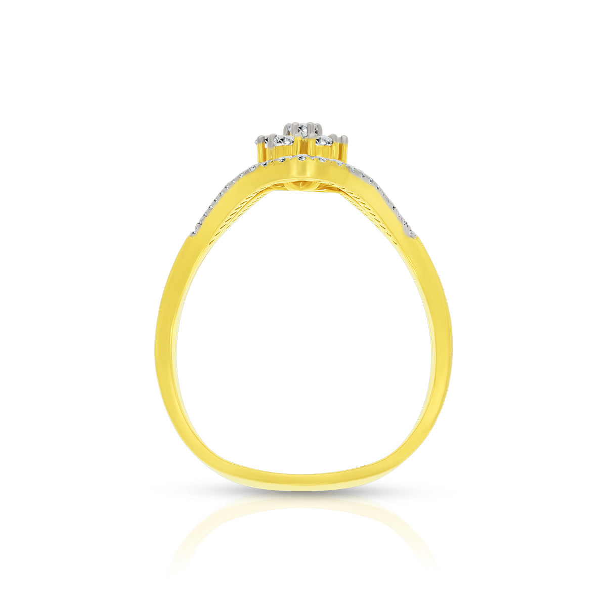 Starline Shimmer 18K Diamond Ring