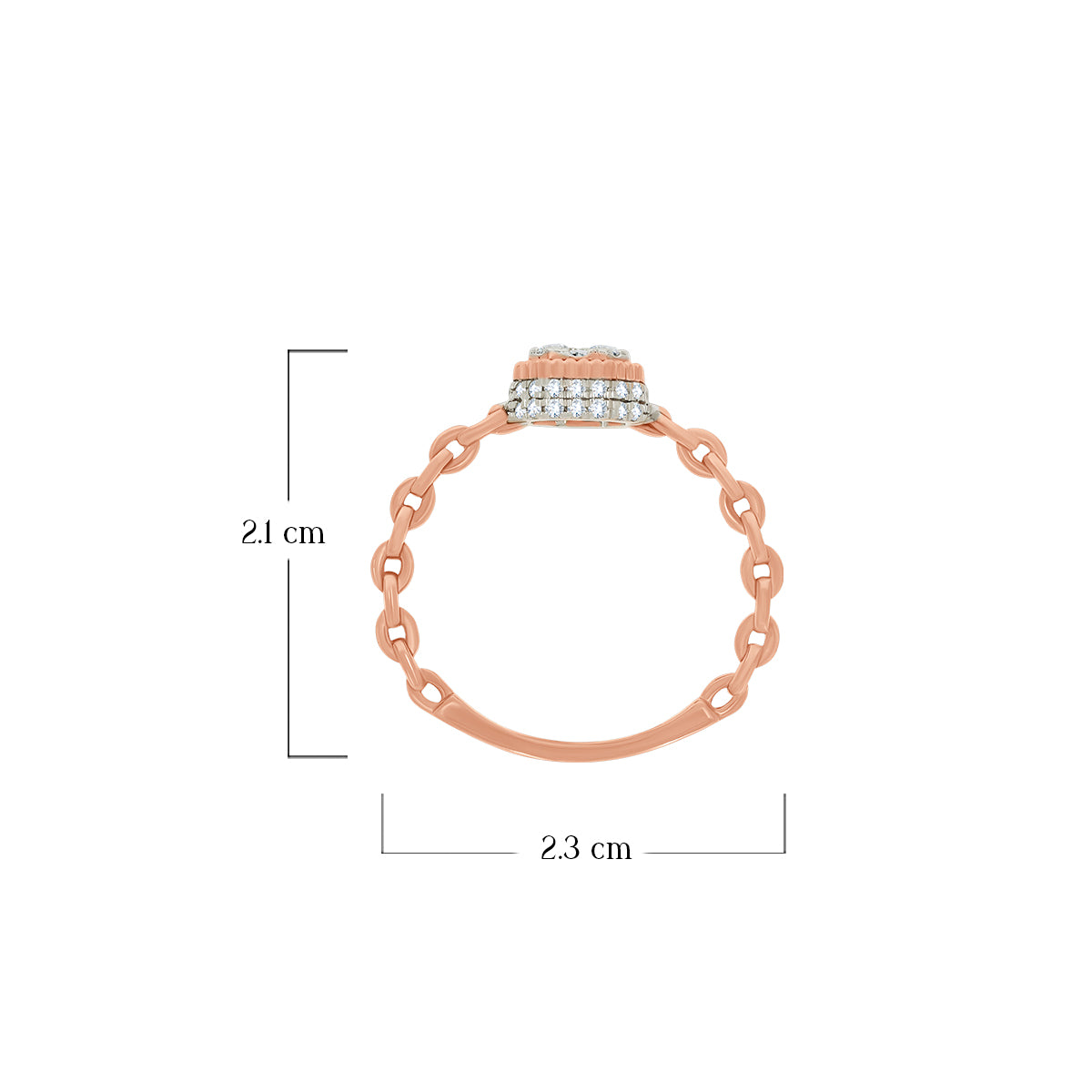 Royal Glow 18K Diamond Ring
