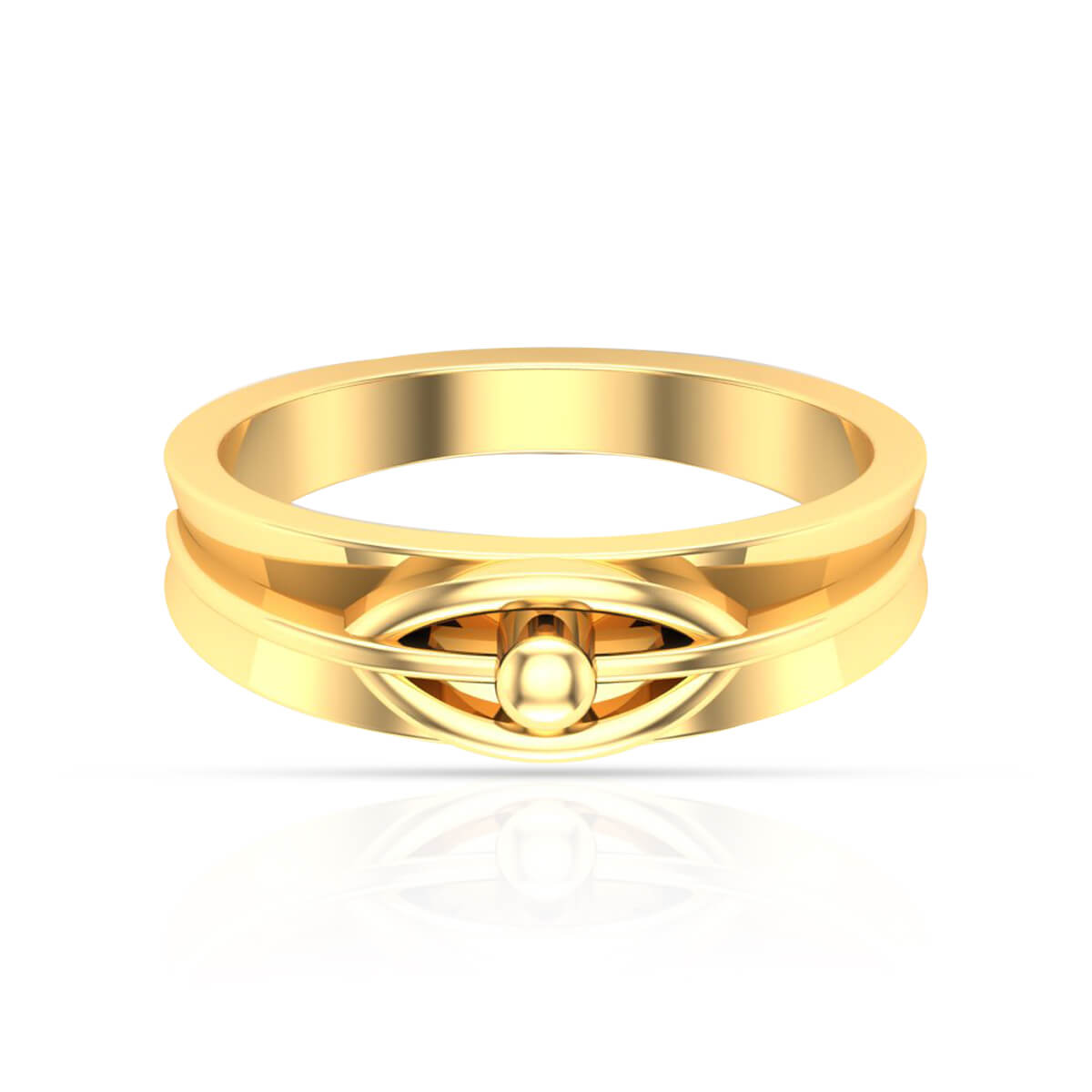 Sophisticated Flair Gold Ring for Women