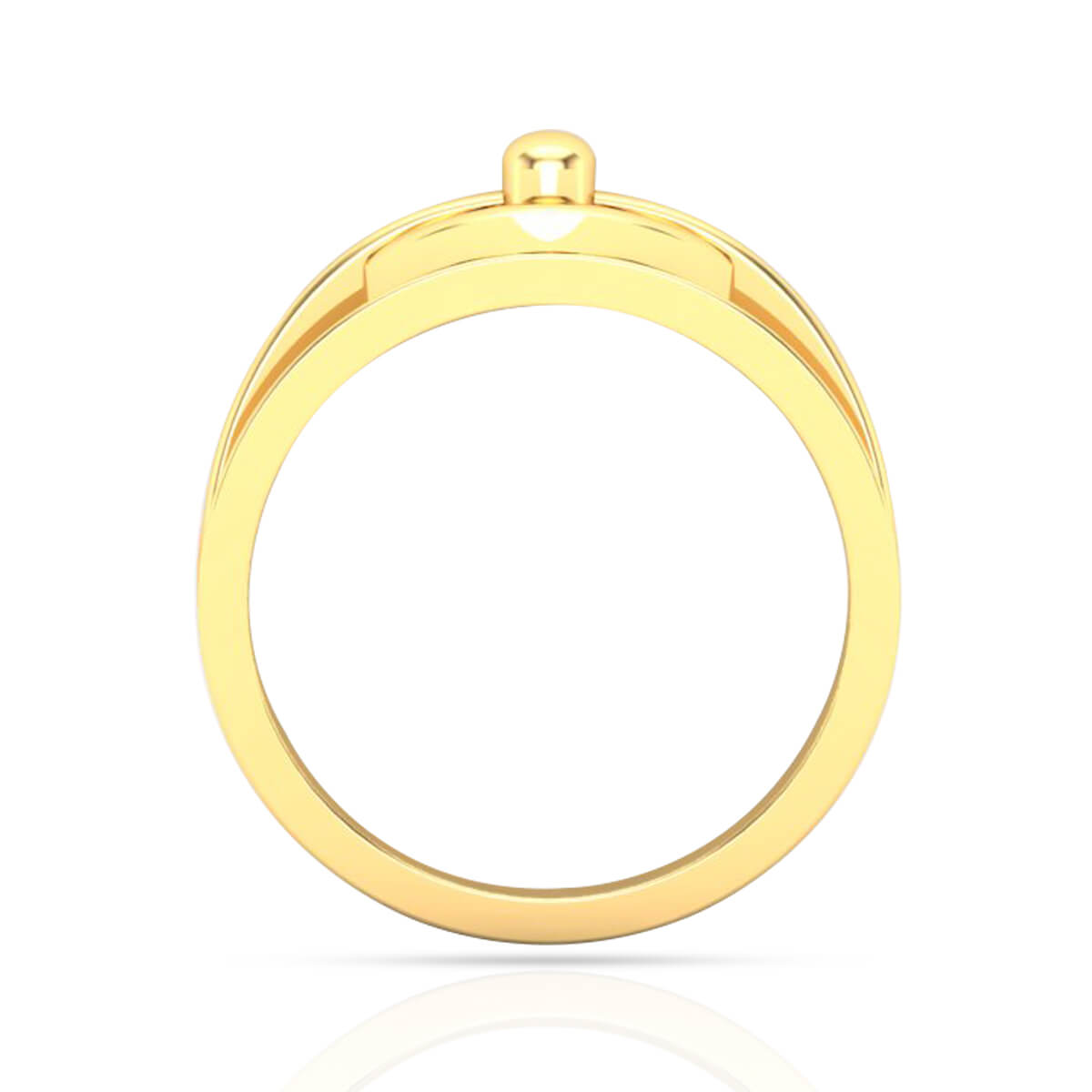 Sophisticated Flair Gold Ring for Women