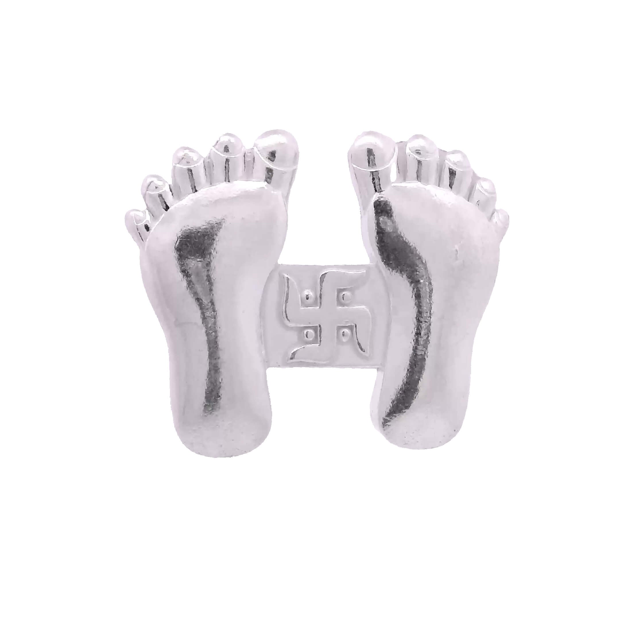Silver Paduka