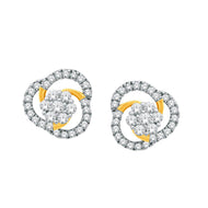 Spiral Elegance 18K Studs