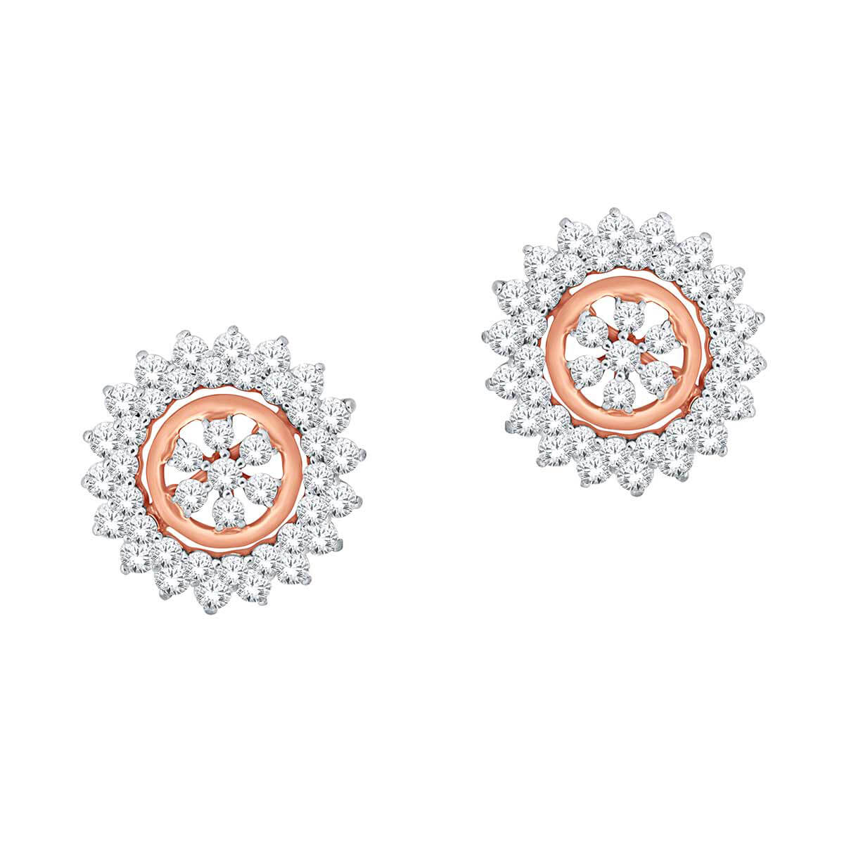 18K Vivid Gorgeous Flora Studs