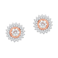 18K Vivid Gorgeous Flora Studs