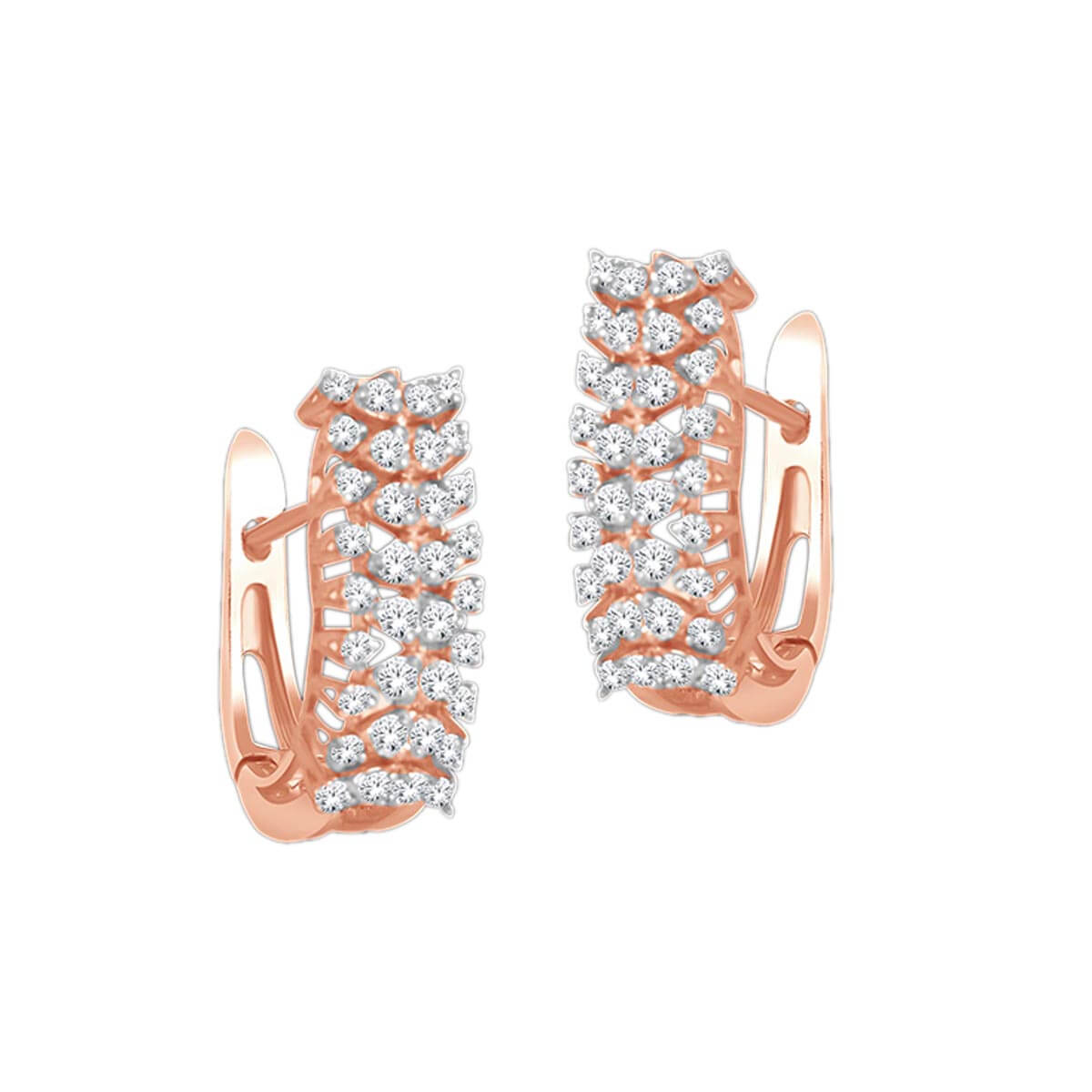 Gold Hoops with Intricate Craftsmanship