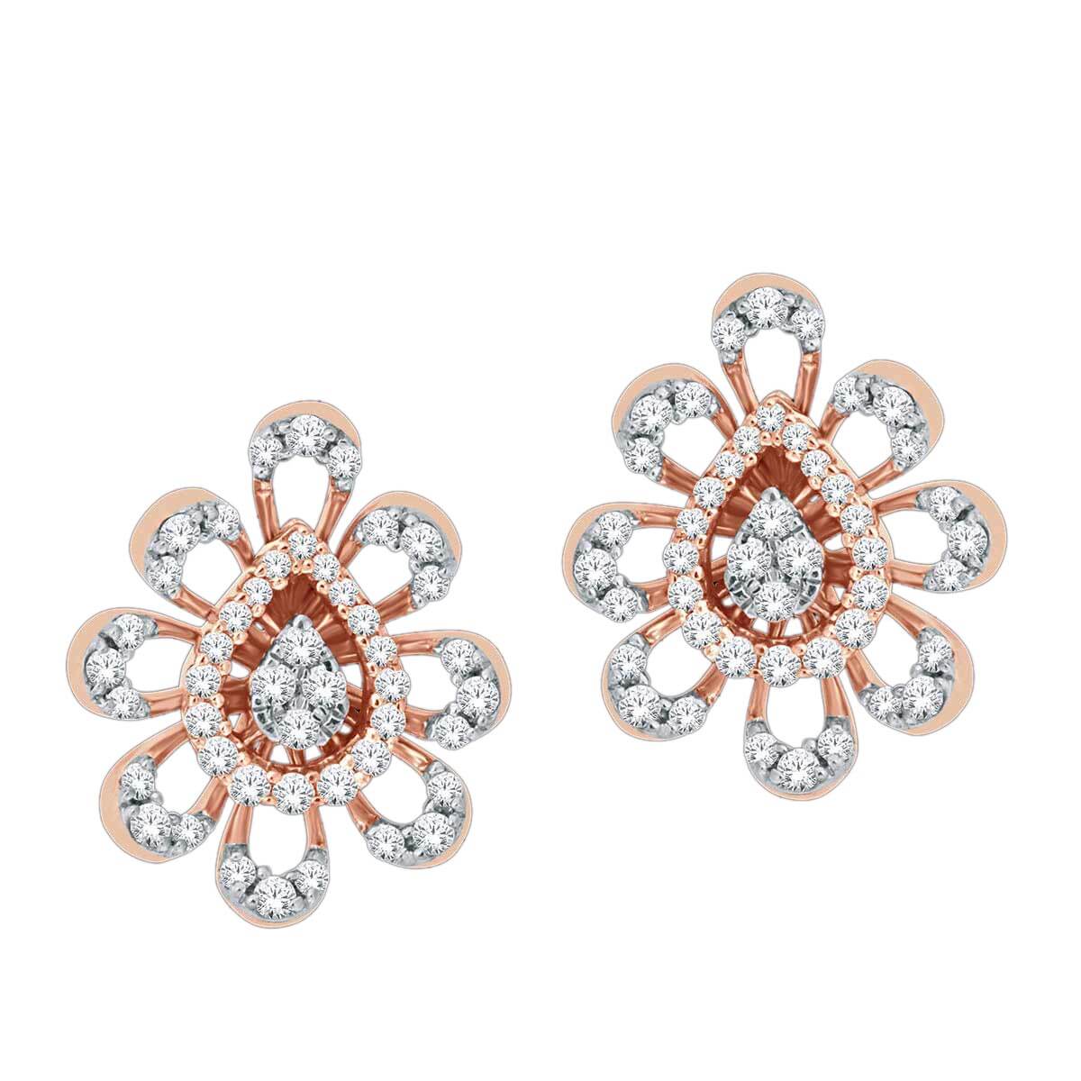 Mesmerizing 18K Diamond Studs for Classic Elegance