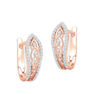 18K Radiant Hoops for Dazzling Style