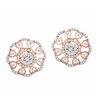 Chroma Radiance Flora Studs 18K