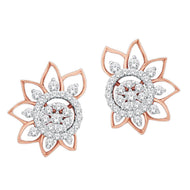 Chroma Radiance Paisley Studs 18K
