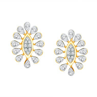 Petal Elegance Diamond Studs 18K