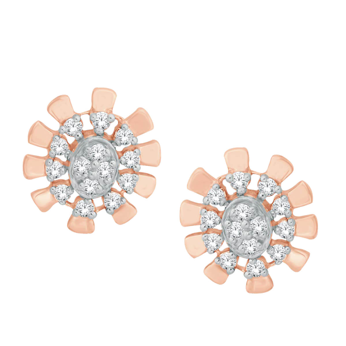 Forever Graceful 18K Oval Studs