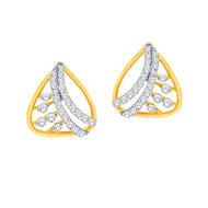 Exclusive Graceful 18K Diamond Studs