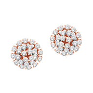 Full Blossom 18K Dazzling Studs