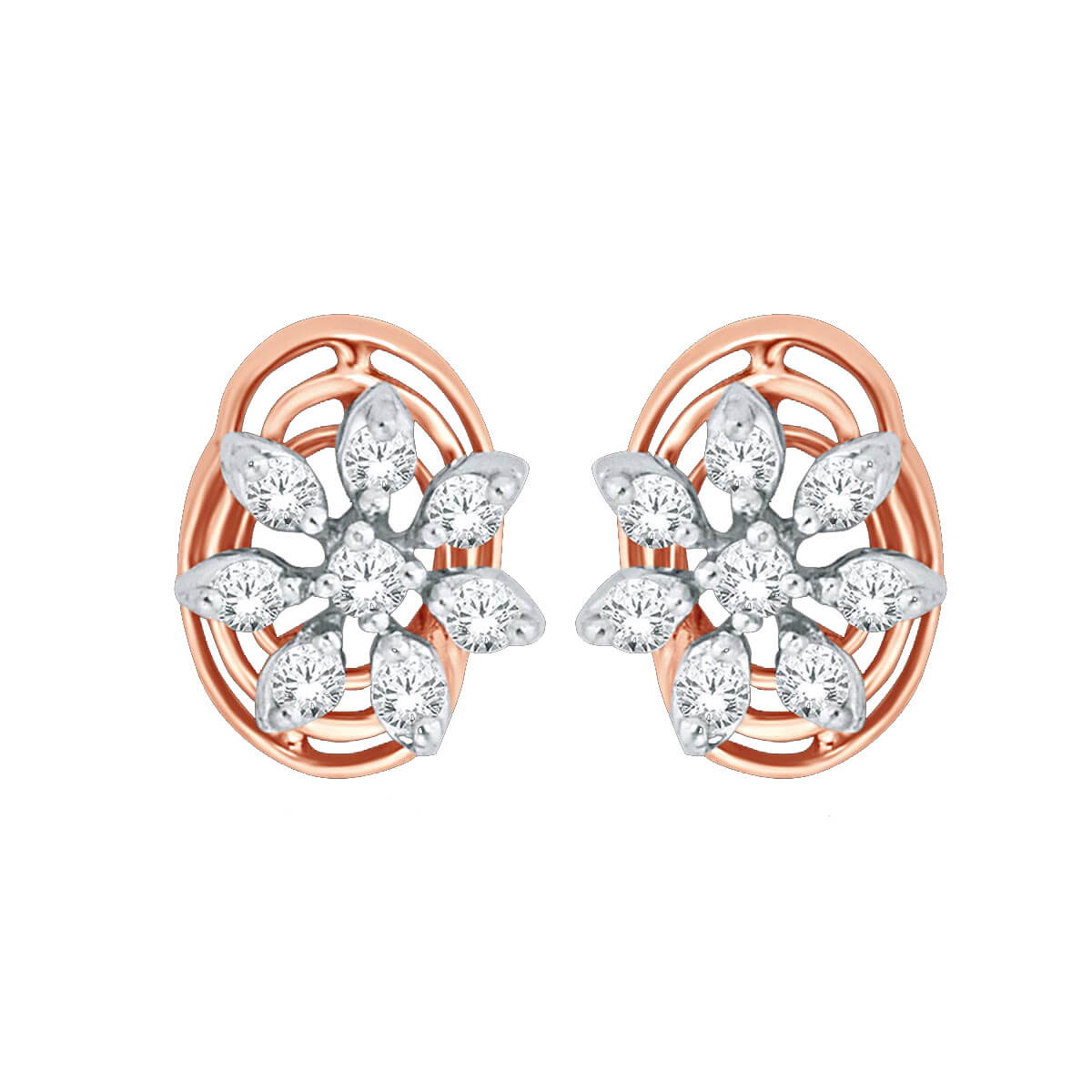 Starfish Gold Stud Earrings for Radiating Elegance
