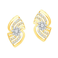 Alluring Sphere Gold Studs for Elegant Touch
