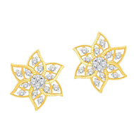 Beautiful Blossom 18K Diamond Studs