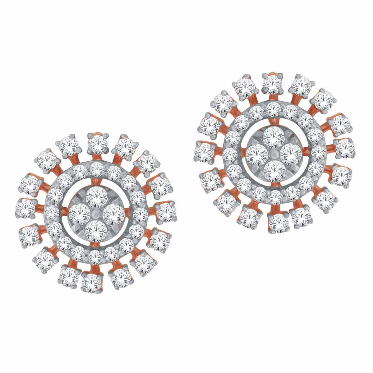 18K Diamond Floral Motif with Exclusive Craftsmanship