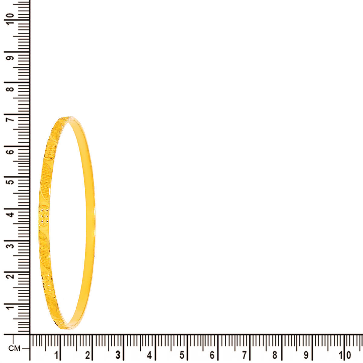 Elegant Grace Gold Bangle