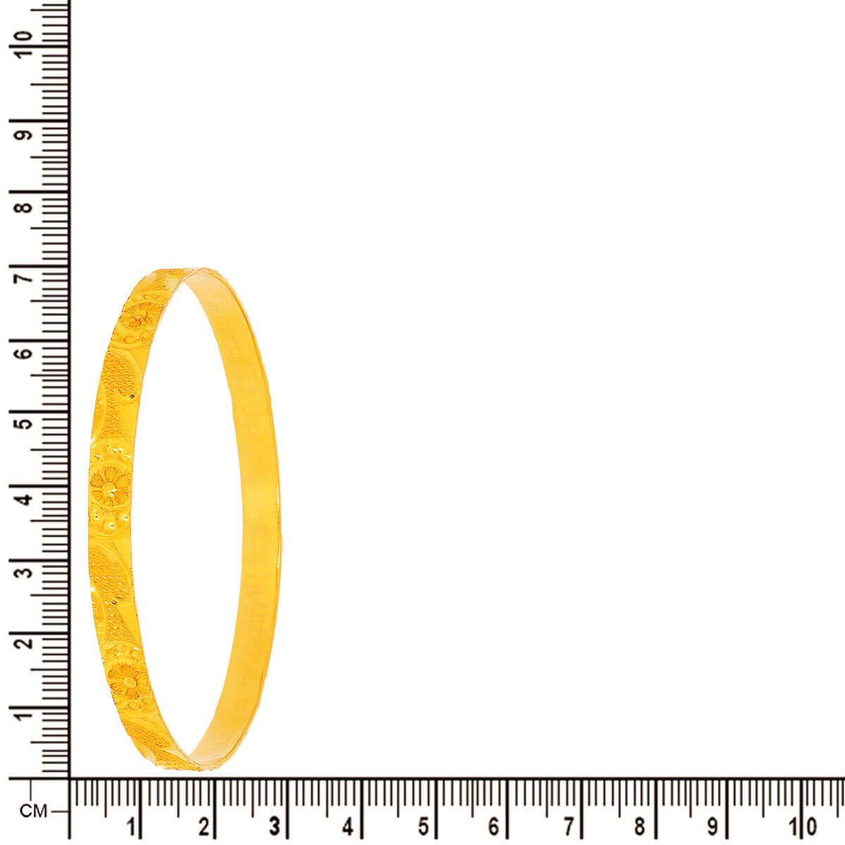 Alluring Grace Gold Bangle