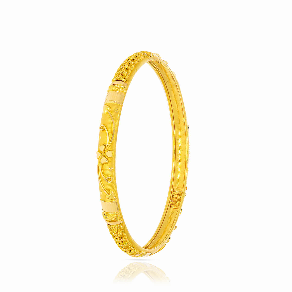 Bold Grace Gold Bangle
