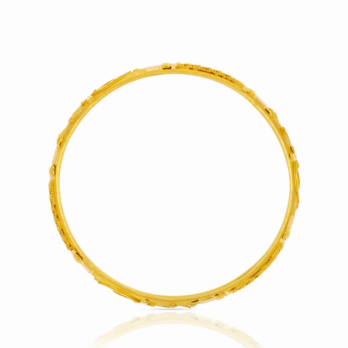 Bold Grace Gold Bangle