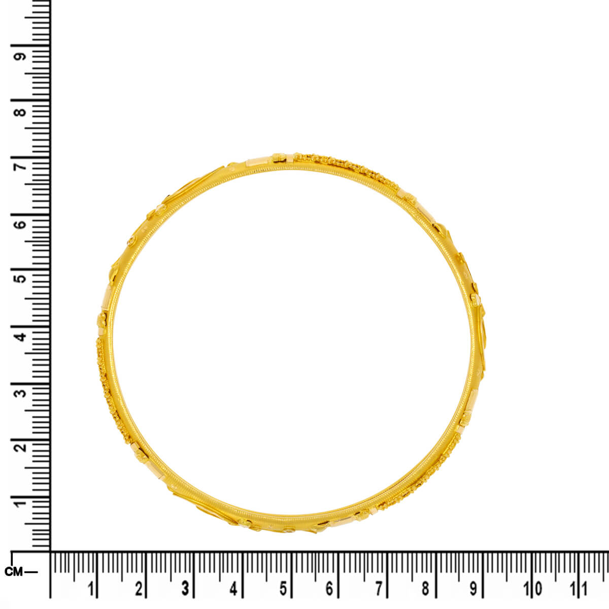 Bold Grace Gold Bangle