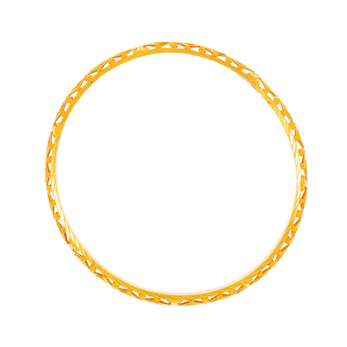 Sophisticated Glow Gold Bangle