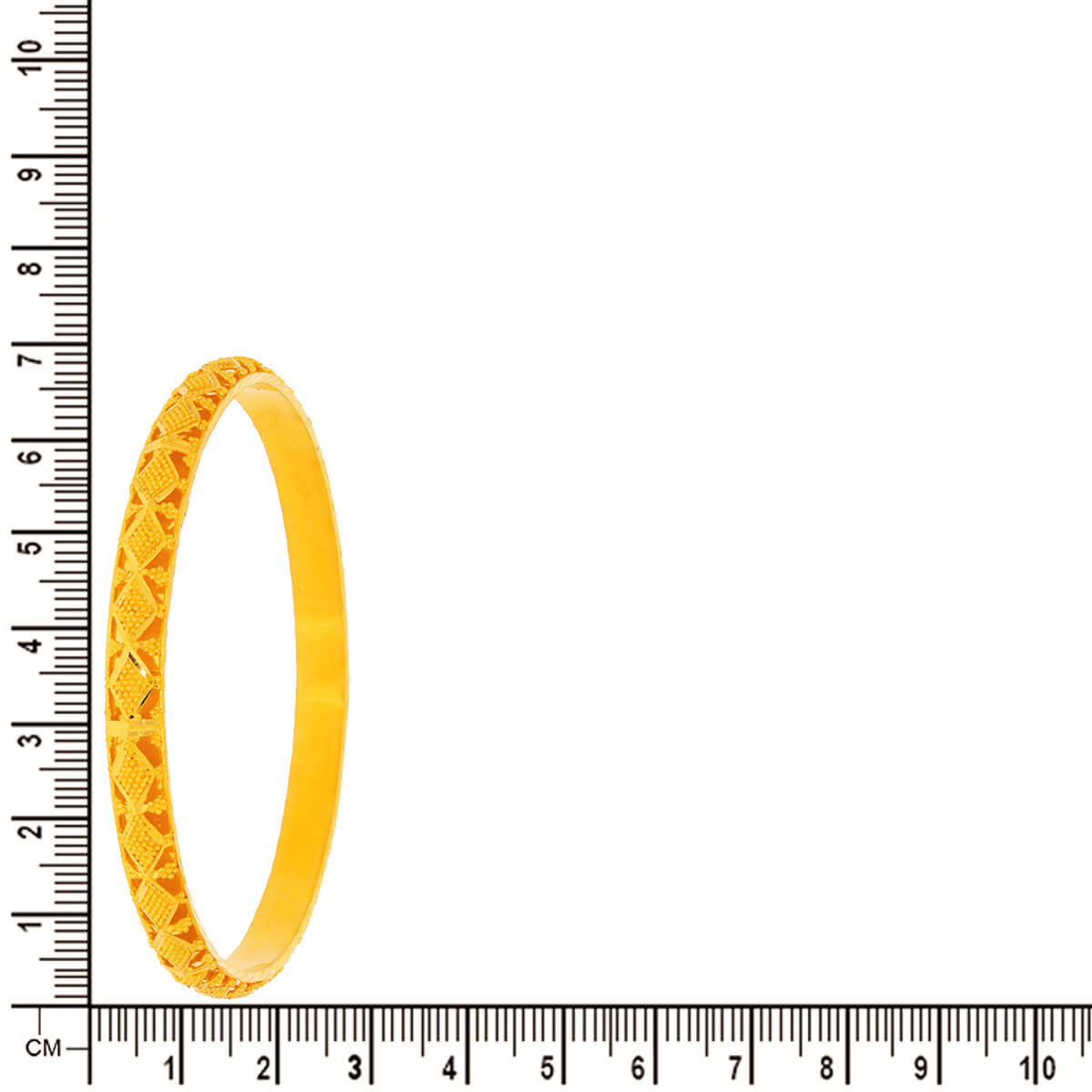 Sophisticated Glow Gold Bangle