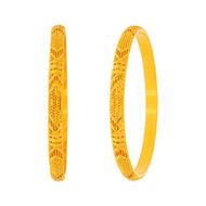 Delicate Elegance Gold Bangle