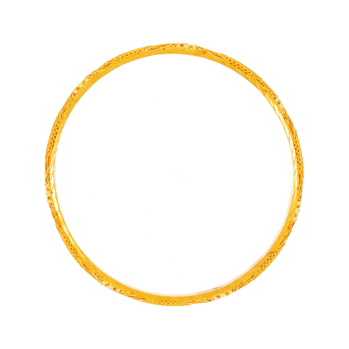 Delicate Elegance Gold Bangle