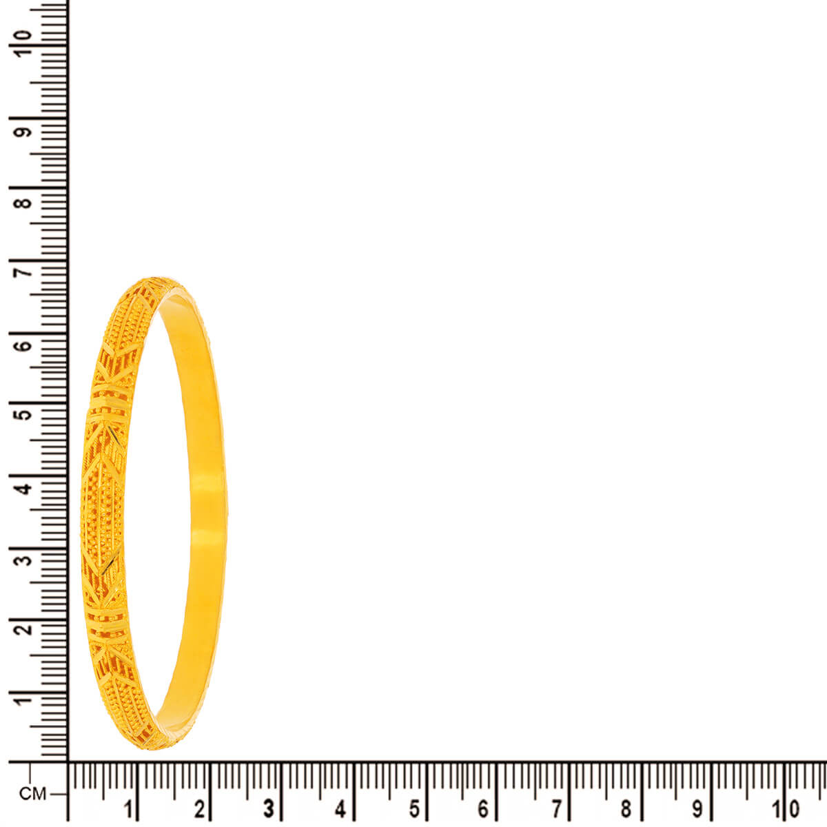 Delicate Elegance Gold Bangle