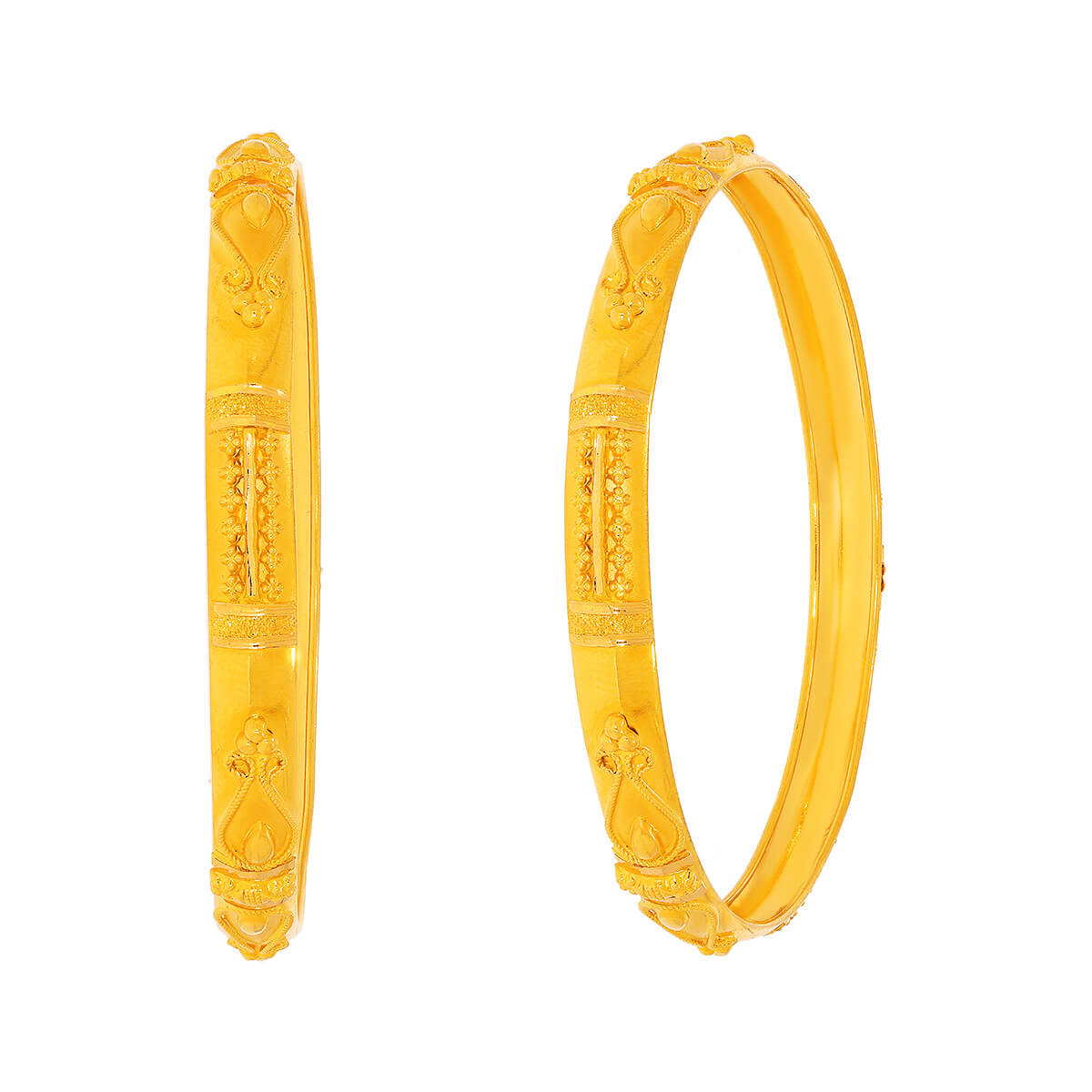 Classy Elegance Gold Bangle