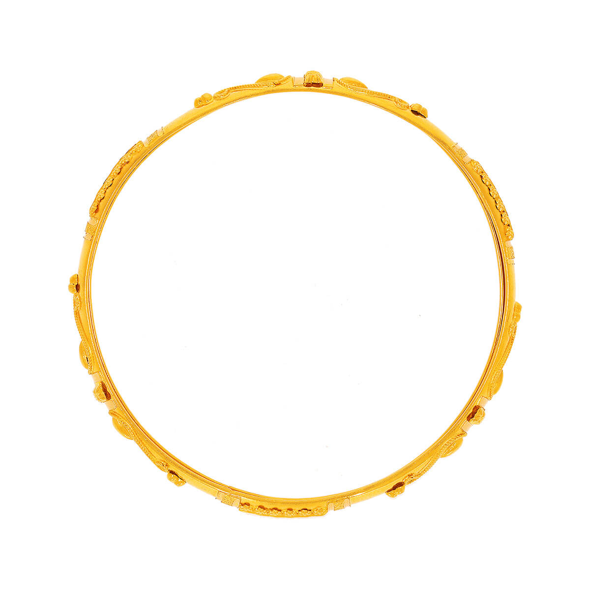 Classy Elegance Gold Bangle