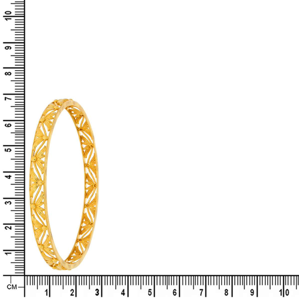 Captivating Glow Gold Bangle