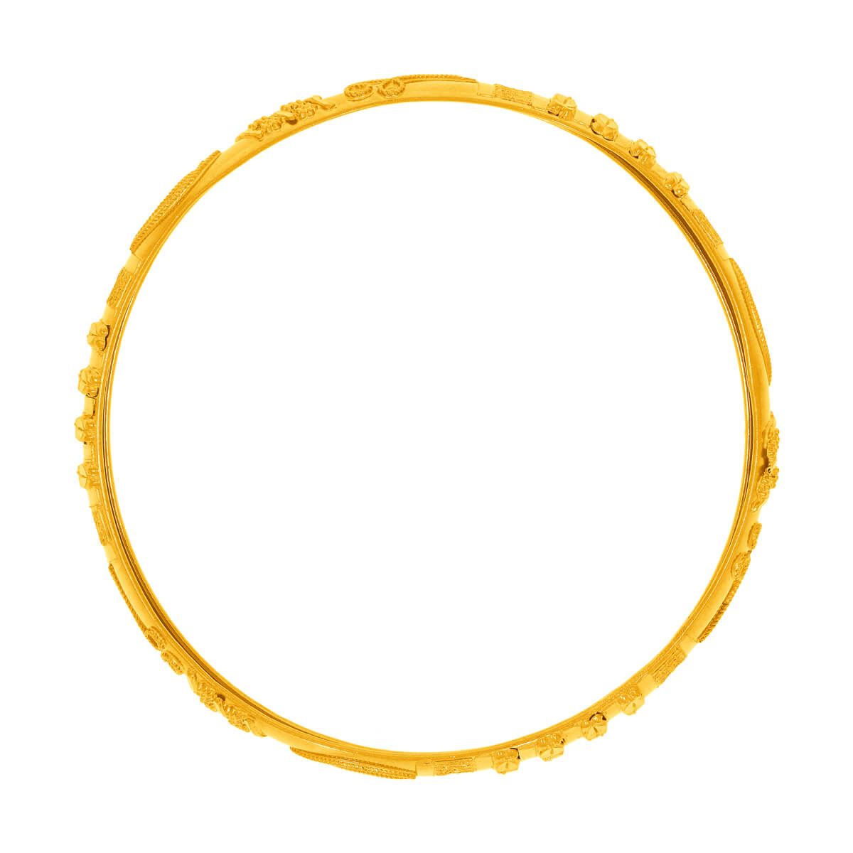 Splendid Charm Gold Bangle