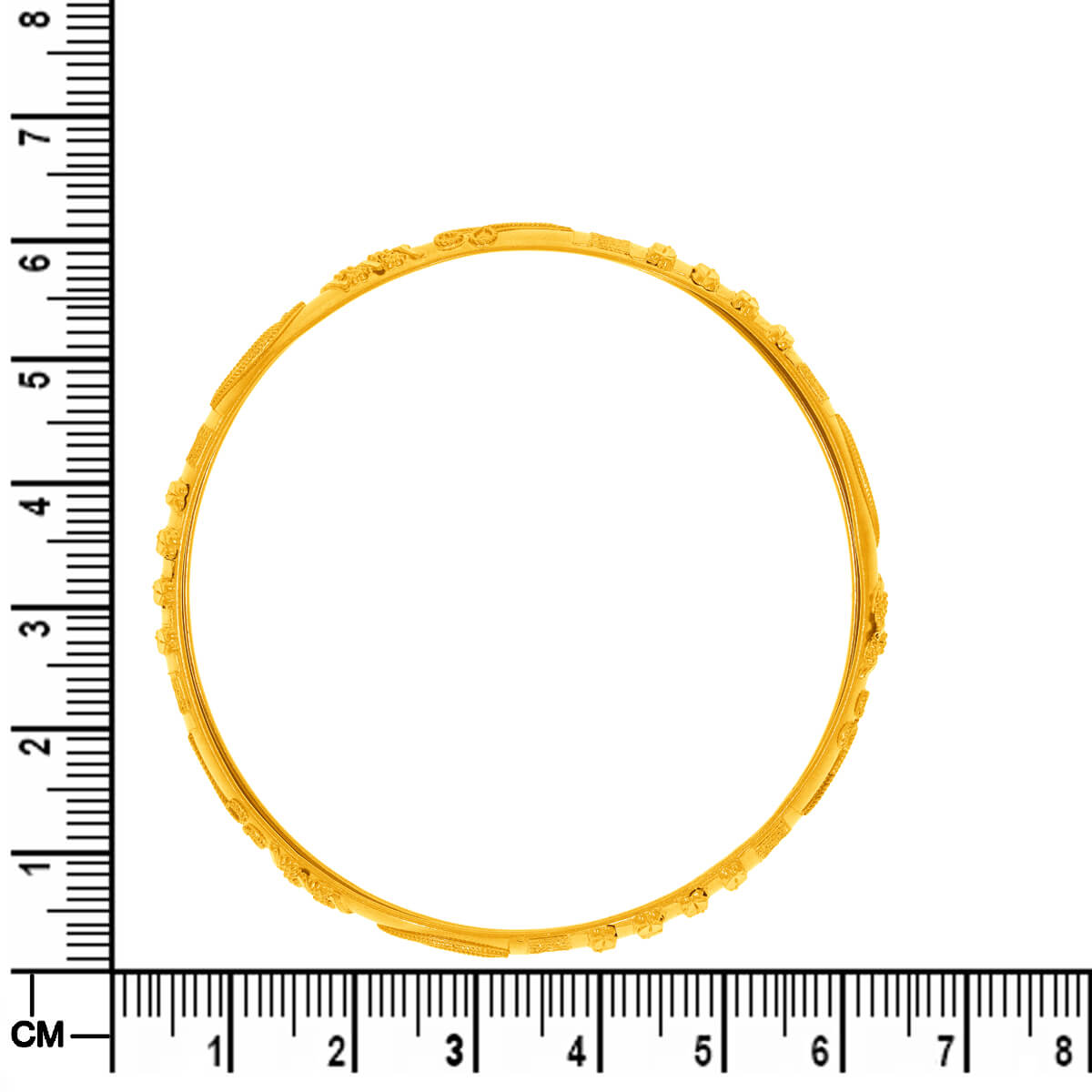 Splendid Charm Gold Bangle