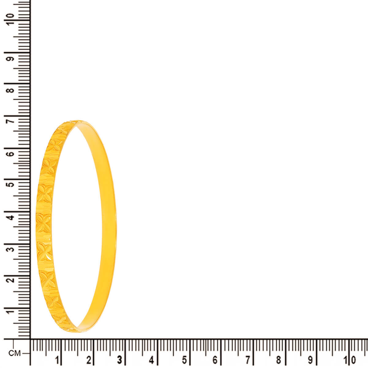 Simply Elegant Gold Bangle