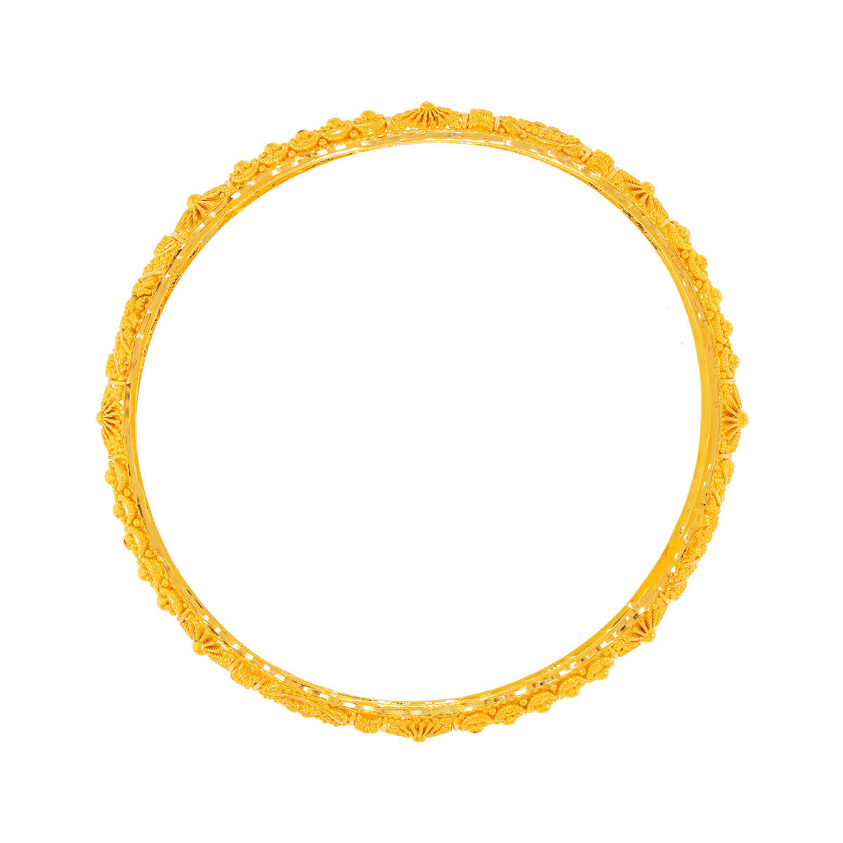 Luxurious Charm Gold Bangle