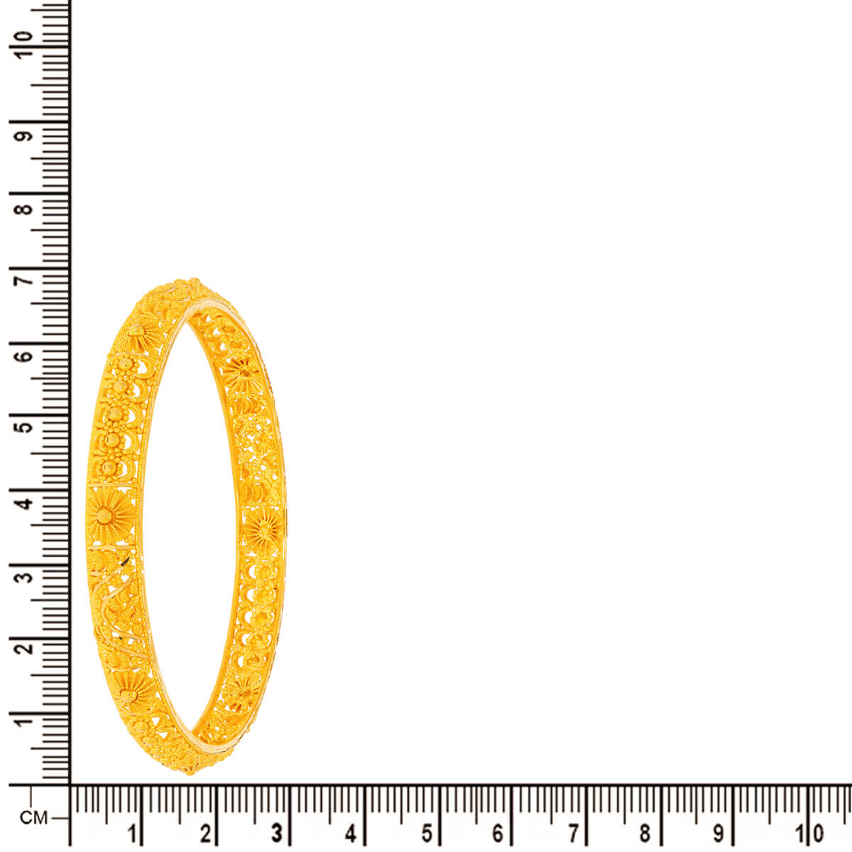 Luxurious Charm Gold Bangle