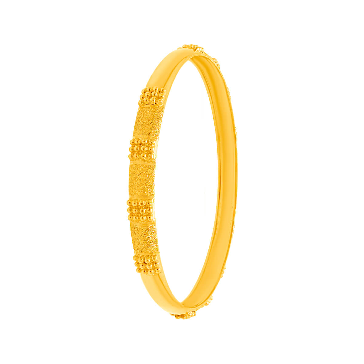 Poised Glow Gold Bangle
