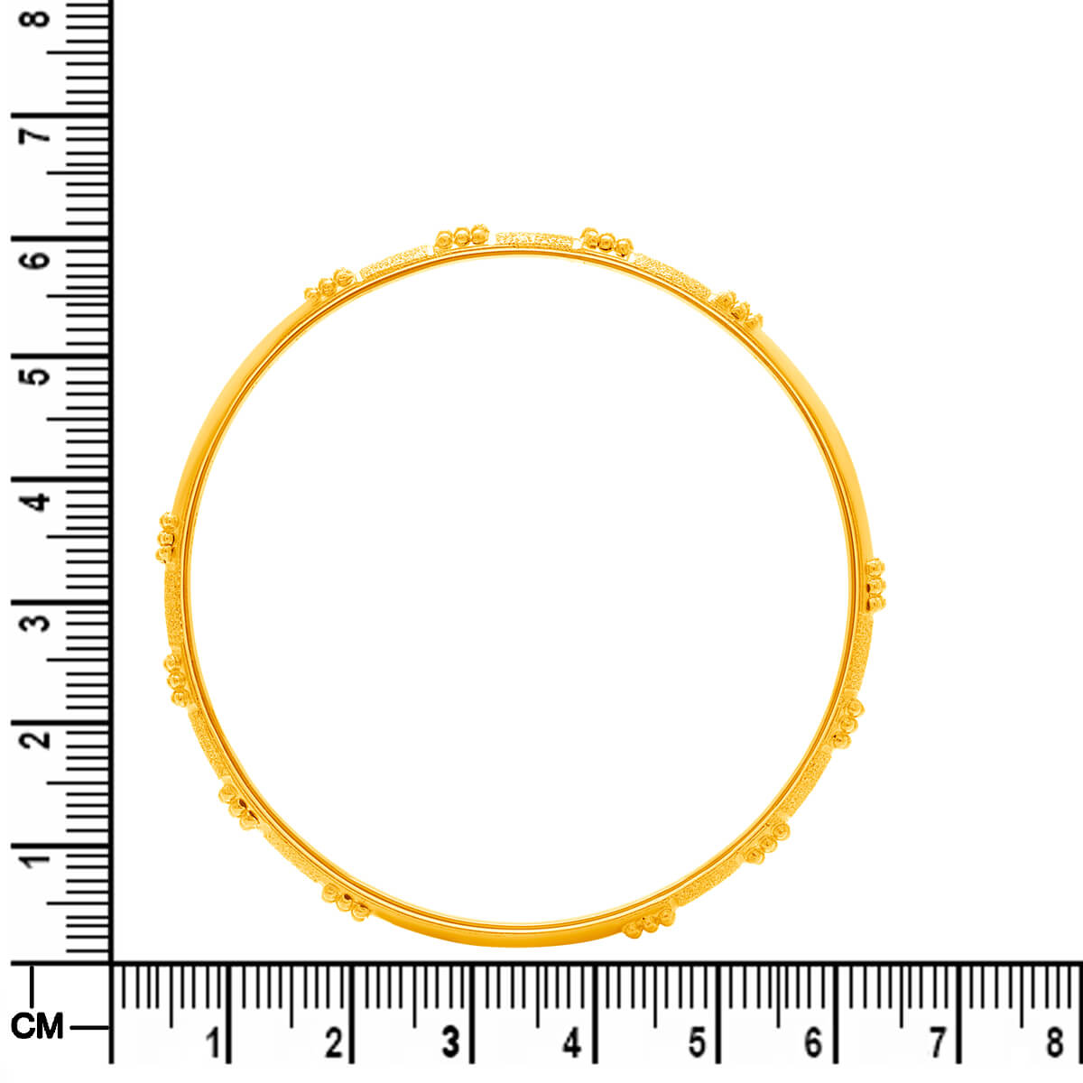 Poised Glow Gold Bangle