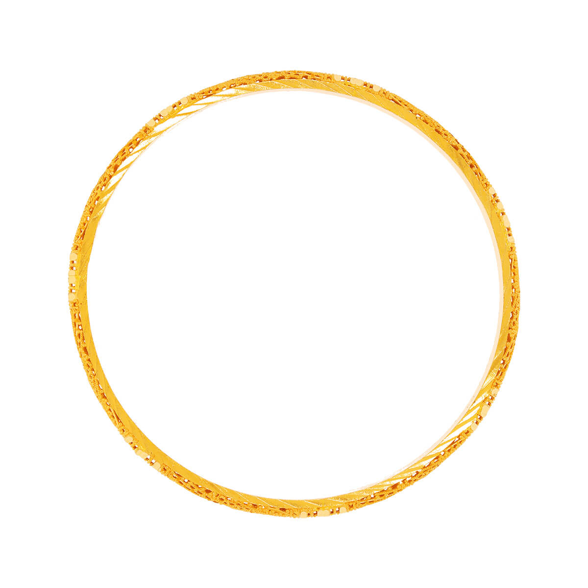 Glamorous Charm Gold Bangle