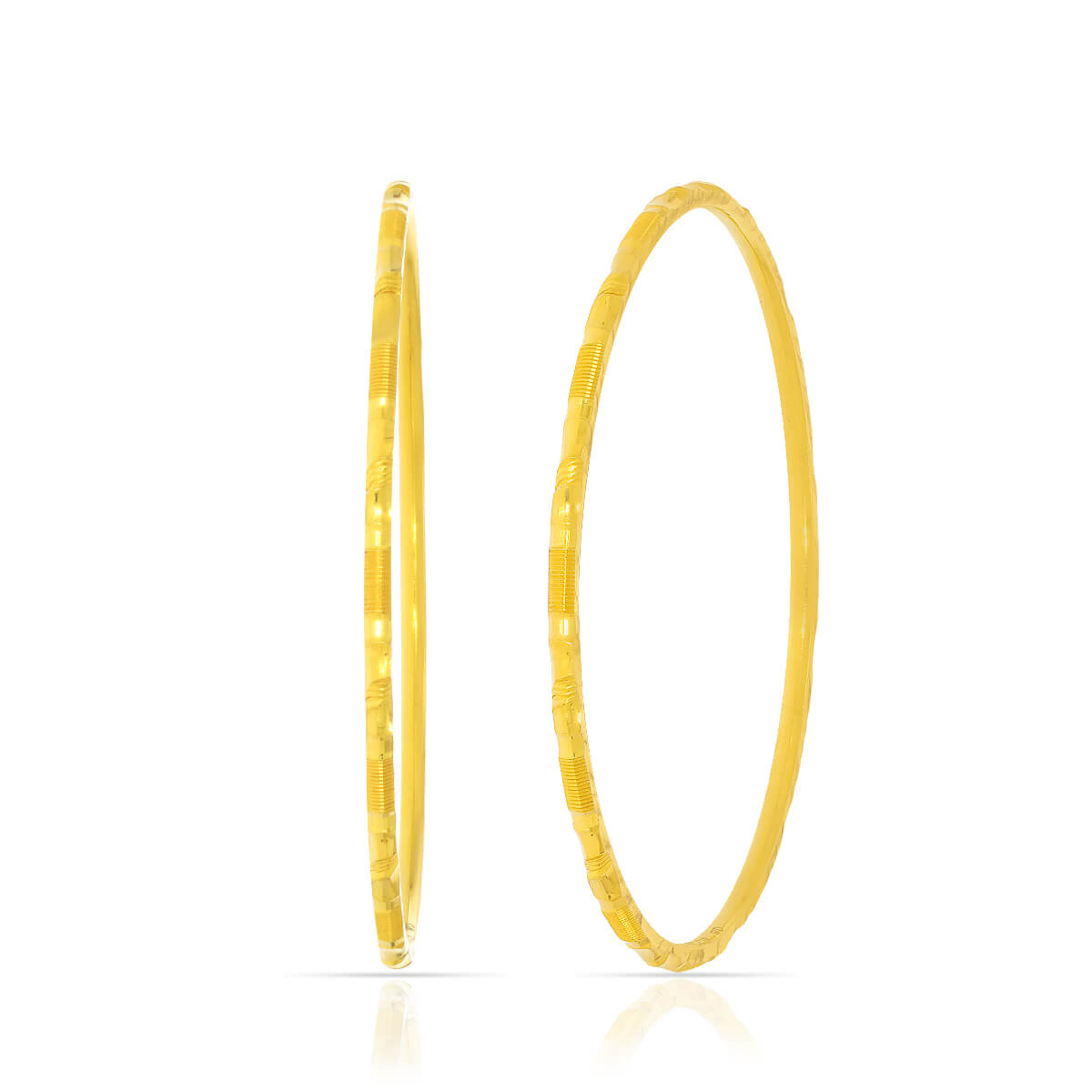 Polished Chic Gold Bangle