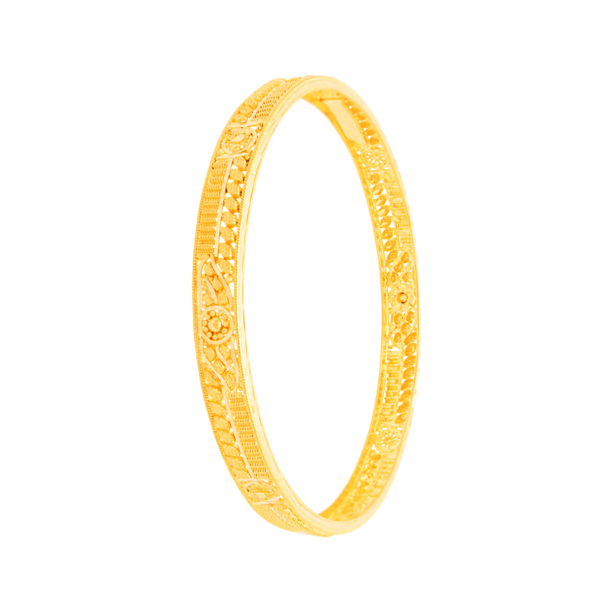 Captivating Grace Gold Bangle